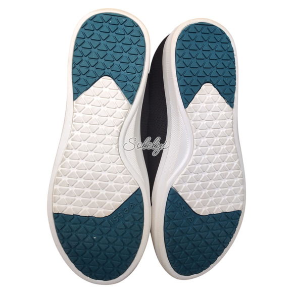 Vessi Weekend Mens 11 Asphalt Black White Waterproof Knit DymaTex Casual Sneaker - Picture 7 of 11